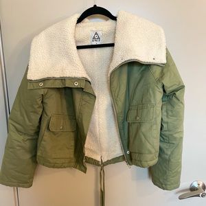 Urban Outfitters UNIF cropped Utility Jacket